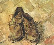 Vincent Van Gogh A Pair of Shoes (nn04) oil on canvas